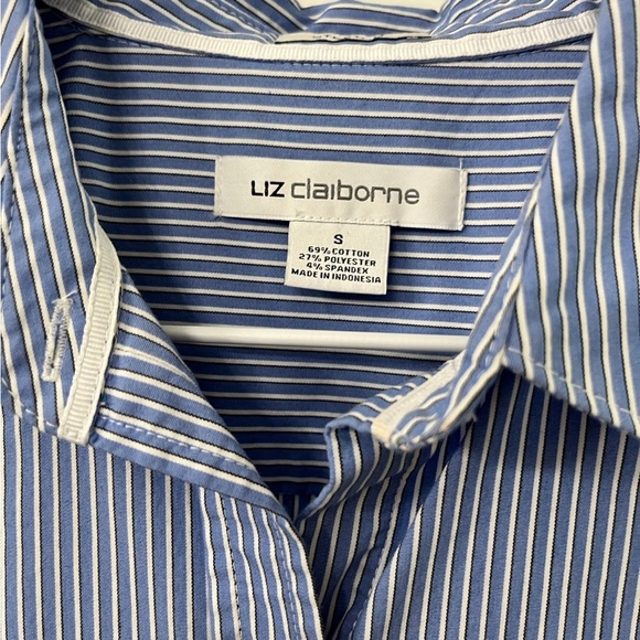 Lot of Two Smart Style Women’s Liz Claiborne Size Small Button Front Blouses - Picture 7 of 7